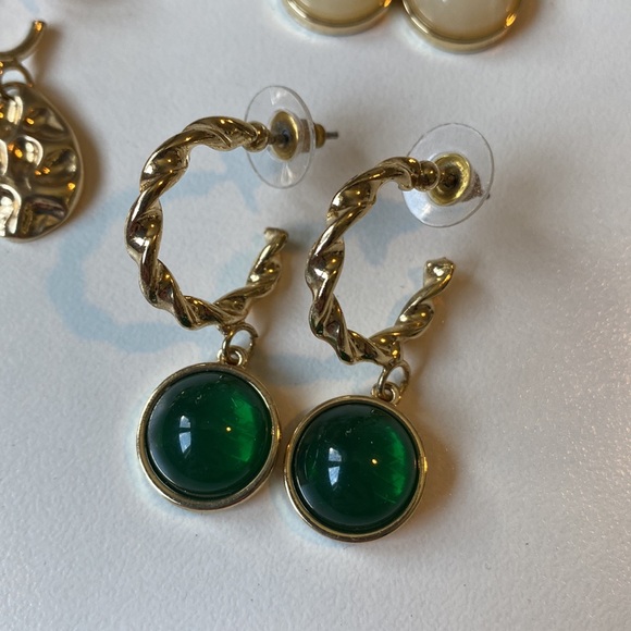 H&M Earrings Gold-Tone Costume Jewelry Bundle (3) - Picture 2 of 4